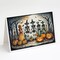 Edge Collections - 5" x 7" - Multicolor - Calacas Spooky Skeleton Halloween Greeting Cards - 8 Pieces